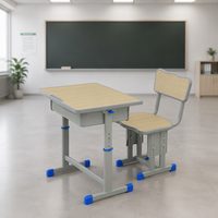 Bureau et chaise ergonomiques pour enfants, pour l'apprentissage à domicile, ensemble table et chaise réglables pour étudiants et enfants