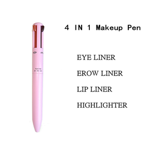 ビーガン4in1化粧用化粧ペンタッチアップ4色防水眉毛ペンシルアイライナーリップライナーハイライター4インワンメイクアップペン - Product Image 5