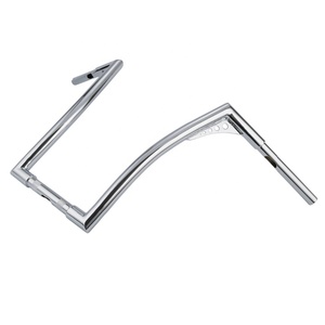 XF161006-E-18 Chất Béo 1 "18" Tăng Chrome Xử Lý Thanh Tay Cầm Phù Hợp Cho Harley Di Sản Softail flst - Product Image 4