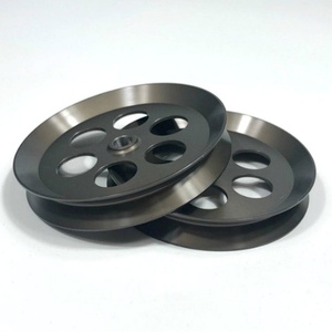 Poulie de machine à dessiner en aluminium ou en alliage d'aluminium pour guide de fil - Product Image 4