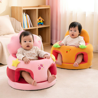 Siège de sol pour bébé en peluche douce, motif astronaute Kawaii, avec visière de casque spatial, cadeau surprise, en stock, vente en gros