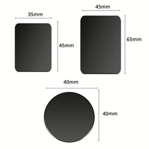 2pcs Metal Plate for Round Magnet Car Phone Holder Iron Sheet Sticker for Magnetic Mobile Phone Holder Car Stand Mount - Product Image 5