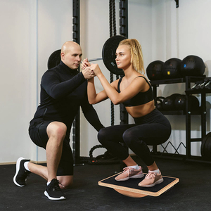 LADYGLOW Wobble Office Sports Grande planche d'équilibre en vrac Vente en gros Fitness en bois <span class=keywords><strong>pour</strong></span> bureau debout Planche d'équilibre des pieds - Product Image 6