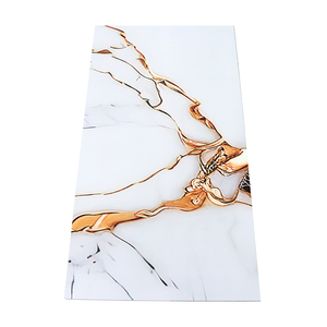 Panneaux muraux en PVC UV modernes <span class=keywords><strong>de</strong></span> <span class=keywords><strong>luxe</strong></span>, imperméables, ignifuges, insonorisants, en marbre, pour commerce, gymnases, appartements, hôtels, villas - Product Image 4