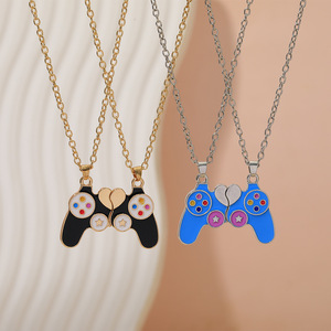 <span class=keywords><strong>Collier</strong></span> magnétique pour couple, <span class=keywords><strong>manette</strong></span> de jeu, pendentif, meilleur ami, <span class=keywords><strong>collier</strong></span> assorti, <span class=keywords><strong>collier</strong></span> d'amitié, <span class=keywords><strong>collier</strong></span> de meilleur ami - Product Image 2