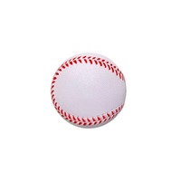 Ballon de baseball souple en mousse PU de 7 cm/9 cm, jouet de sécurité pour l'entraînement, avec logo personnalisé, vente en gros pour enfants