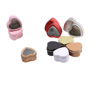 Scatola di tè in metallo scatola di forma rettangolare in alluminio per scatola di latta di alluminio cosmetici caramelle scatole di gioielli per crema per il viso Mascara candele - Product Image 4