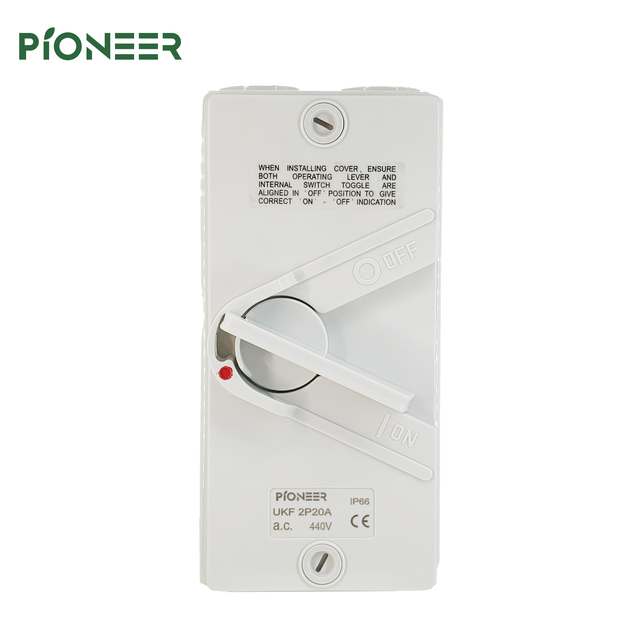 Outdoor IP66 Waterproof Solar Isolator Switch 63A 2P/3P/4P 20A 35A 63A 440V Product Category Switch Disconnectors