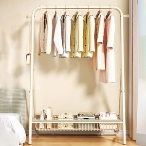 Séchoir à serviettes pliable en métal autoportant en forme de X pour salle de bain et balcon - Product Image 2