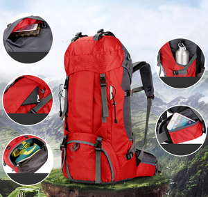 Outdoor Sport <strong>Ruck</strong> <strong>Sack</strong> Travel Bag Durable Buckle Water Resistant Hiking Backpack for Climbing Camping Touring - Product Image 4