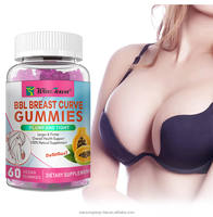 BBL POITRINE COURBE Gommes Maca Puls Seins Gummy Big Hip Enlargment Candy Big Bbl Gummies pour Supplément de santé