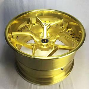 江灶定制3件锻造合金车轮T6061 18 19 20 21 22 23 24英寸2件锻造汽车轮辋 - Product Image 4