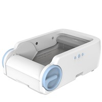 Bac à litière pour chat intelligent à grande capacité - Auto-nettoyant, contrôle automatique des odeurs et design spacieux pour plusieurs chats