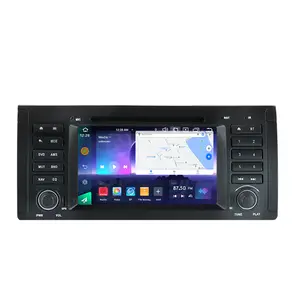 MEKEDE Android car video RDS DSP car-play auto with CD For 7 inch BMW X5 E39 FM AM touch screen gps navigation