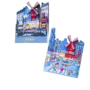 Cheap 3D Custom Tourist Souvenir Wooden Printed Paper Refrigerator Fridge Magnet Notepad Whiteboard Calendar Customised