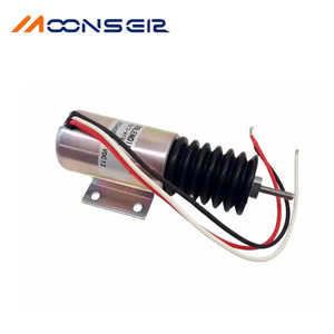 Vanne solénoïde Moons P613-A1V12 24V pour coupure de carburant et arrêt du moteur diesel - Product Image 2