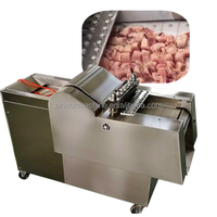 Nouvelle machine à découper automatique en acier inoxydable pour blocs de viande congelée, avec épaisseur réglable pour usage industriel