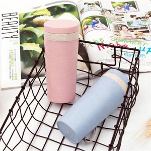 Vaso <span class=keywords><strong>de</strong></span> Regalo Ecológico Reutilizable con Aislamiento al Vacío <span class=keywords><strong>de</strong></span> Doble Capa <span class=keywords><strong>de</strong></span> Paja <span class=keywords><strong>de</strong></span> Trigo, Diseño Minimalista, 6 Horas <span class=keywords><strong>de</strong></span> Duración, Éxito <span class=keywords><strong>de</strong></span> Ventas 2023 - Product Image 3