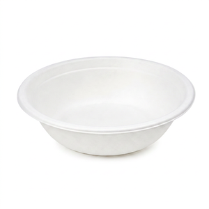 Canejoy CJ-6 Bagasse Bowl Eco-Friendly Compostable Disposable Microwave Safe <b>Freezer</b> Safe Heavy Duty 180ml Party Use 50 Pcs/<b>Pack</b> - Product Image 1