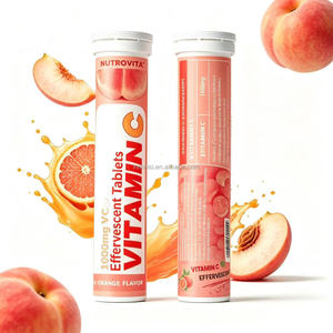 Comprimé effervescent <span class=keywords><strong>de</strong></span> vitamines organiques pour adultes, personnalisé par OEM, sans chlore, pour purifier l'<span class=keywords><strong>eau</strong></span> potable, améliore l'immunité - Product Image 5