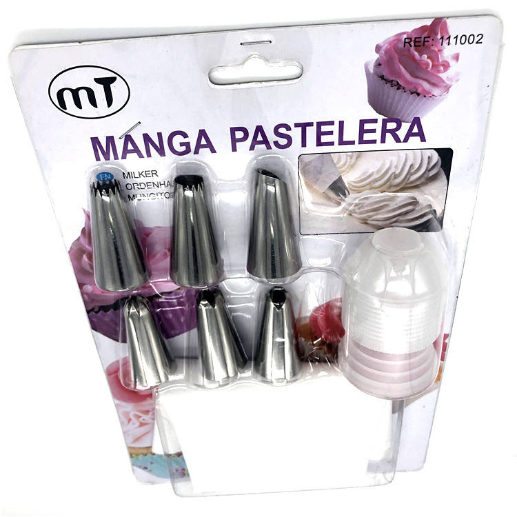 8pcs Cream Piping Nozzles Kitchen Pastry Cake Tools Piping Tips