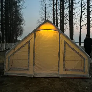 屋外キャンプファミリーテント防水折りたたみポータブルインフレータブルキャビンハウスキャンプテント