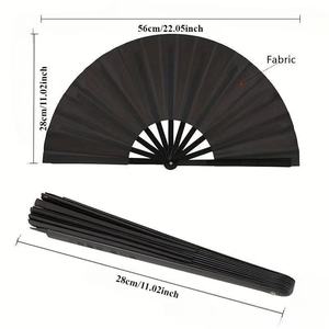 Éventail pliant promotionnel en gros, personnalisable avec logo, motif musical classique, coloré - Product Image 4