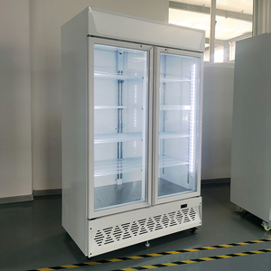 Supermercato vetrina frigorifero frigorifero <span class=keywords><strong>Display</strong></span> verticale bevande refrigeratore congelatore con porta di vetro bevande frigo - Product Image 4