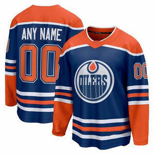 Jersey Hoki Es Edmonton Grosir Murah Berkualitas Tinggi, Terlaris, Baru, Semua Tim NHL Amerika, Jahitan & Cetak, Kaos Olahraga - Product Image 4