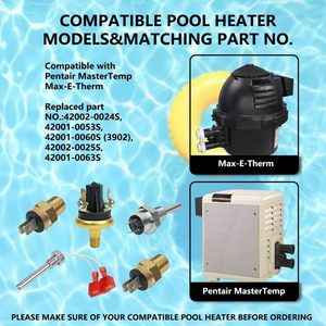 Kit de Reparación de Calentador de Piscina, Termostato 42002-0024S 42001-0063S 42001-0053S 42001-0060S 42002-0025S, Eléctrico, de Latón - Product Image 2