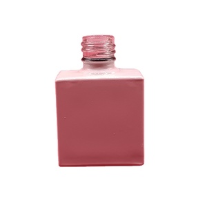 Stock quadrato <span class=keywords><strong>rosa</strong></span> 8ml 10ml 12ml 15ml Gel vuoto caldo smalto Top cappotto occhi di gatto Gel vernice bottiglia di vetro PC010 - Product Image 1