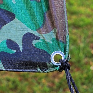 Bâche en PE enduite de tissu microfibre tricoté avec rayures pour usage agricole extérieur, légère - Product Image 6