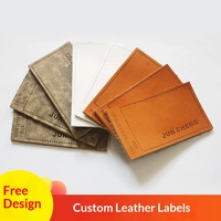 Étiquettes et marqueurs en cuir gaufré rectangulaires écologiques de qualité supérieure pour accessoires vestimentaires - Utilisation universelle, vente en gros