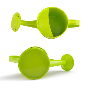 Regadera de metal verde de 600 ml, herramienta de jardín para plantar al aire libre - Product Image 3