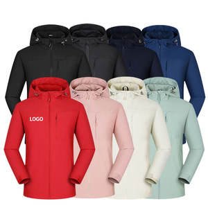 Nuova <span class=keywords><strong>Giacca</strong></span> da <span class=keywords><strong>Uomo</strong></span> di Design Personalizzato Impermeabile da Esterno Antivento con Cappuccio <span class=keywords><strong>in</strong></span> Poliestere per Moto Escursionismo e Tempo Libero - Product Image 5