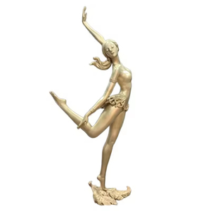 Personnalisation Sculpture de fille ballerine nue en bronze Mujer Desnuda belle statue de femme nue - Product Image 6