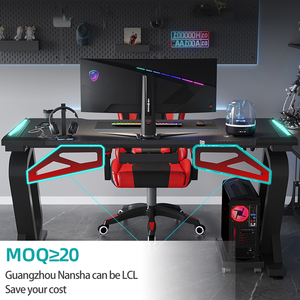 Bàn Chơi Game Bàn Máy Tính Bàn Văn Phòng Phong Cách Đua Xe Cho Game Thủ Máy Trạm Pc Bàn Chơi Game Có Chân Đế CPU - Product Image 3