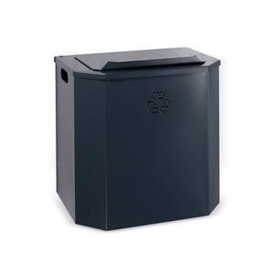 Papelera de pared Fami Iron Team que se puede fijar a paredes ajustadas, madera o mampostería. - Product Image 1