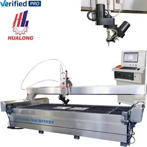 Hualong Machinery cina vendita calda Cnc Water Jet Stone Marble Tile Cutting Machine Price