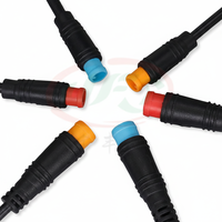 Connecteur de câble adaptateur de haute qualité JFS 5V en laiton IP65 étanche 6A Nylon 4P 6 cœurs M6/M7/M8 mâle/femelle pour vélo électrique
