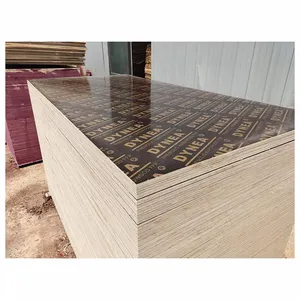 Contreplaqué de bois dur marin pour les meubles et la construction prix d'usine de gros contreplaqué de bois dur de peuplier de grain de bois