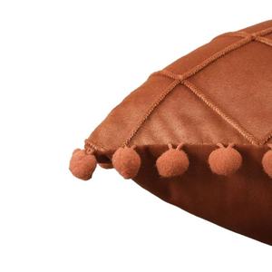 <span class=keywords><strong>Funda</strong></span> de cojín decorativa cuadrada de lujo para el hogar, estilo nórdico, de poliéster suave, terciopelo holandés, color liso, con cremallera, para uso en hoteles. - Product Image 6