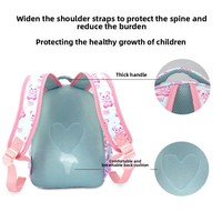 Sac à dos pour enfants Kawaii Dinosaure Licorne Ours, sac d'école imperméable pour garçons et filles, sac à dos préscolaire