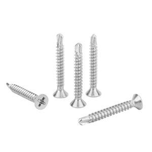 <span class=keywords><strong>Tornillo</strong></span> Autoperforante <span class=keywords><strong>de</strong></span> Cabeza Avellanada Phillips <span class=keywords><strong>de</strong></span> Acero Inoxidable, Rosca Fina Métrica y en Pulgadas, Grado A2-70/A4-80 |   Techos Metálicos CSDS - Product Image 4