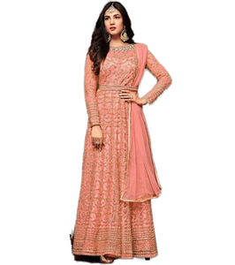 Precioso Vestido Tradicional Indio Salwar Kameez para Mujer, Ropa de Fiesta - Product Image 1