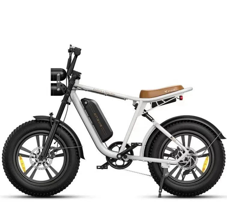 Eu/Us/Uk Voorraad 20Inch Dikke Band Super 48v1 3ah/26ah Dubbele Batterij 73 Ebike 750W Cyclus Elektrische Stadsfiets Engwe M20