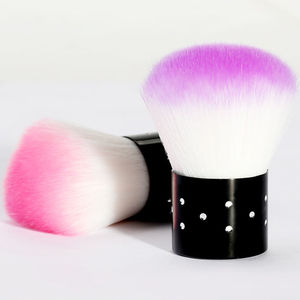 Brosse de nettoyage pour poussière de vernis à ongles en forme de champignon, en plastique, acrylique et nylon, outil de suppression de la poudre, logo personnalisé pour la manucure - Product Image 4