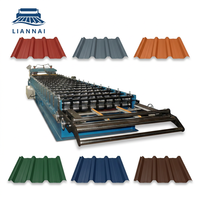 Equipo de conformación de rollos de láminas para techos Lian Nai, base soldada robusta de una sola capa, gran capacidad de carga, larga vida útil