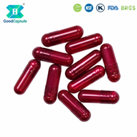 Capsules dures HPMC d'origine végétale, compatibles végétaliennes, certifiées végétariennes, sans BSE, sans TSE, sans OGM, à base de plantes, résistantes à l'humidité