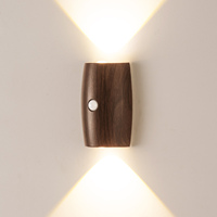 Lampe murale intelligente pour la décoration de la maison, capteur de lumière, sans fil, magnétique, rechargeable par USB, lampe murale pour salle de bain, chevet, escalier, LED